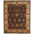 Kabir Black Ivory Hand Knotted Area Rug 12 X 18 12 X 18
