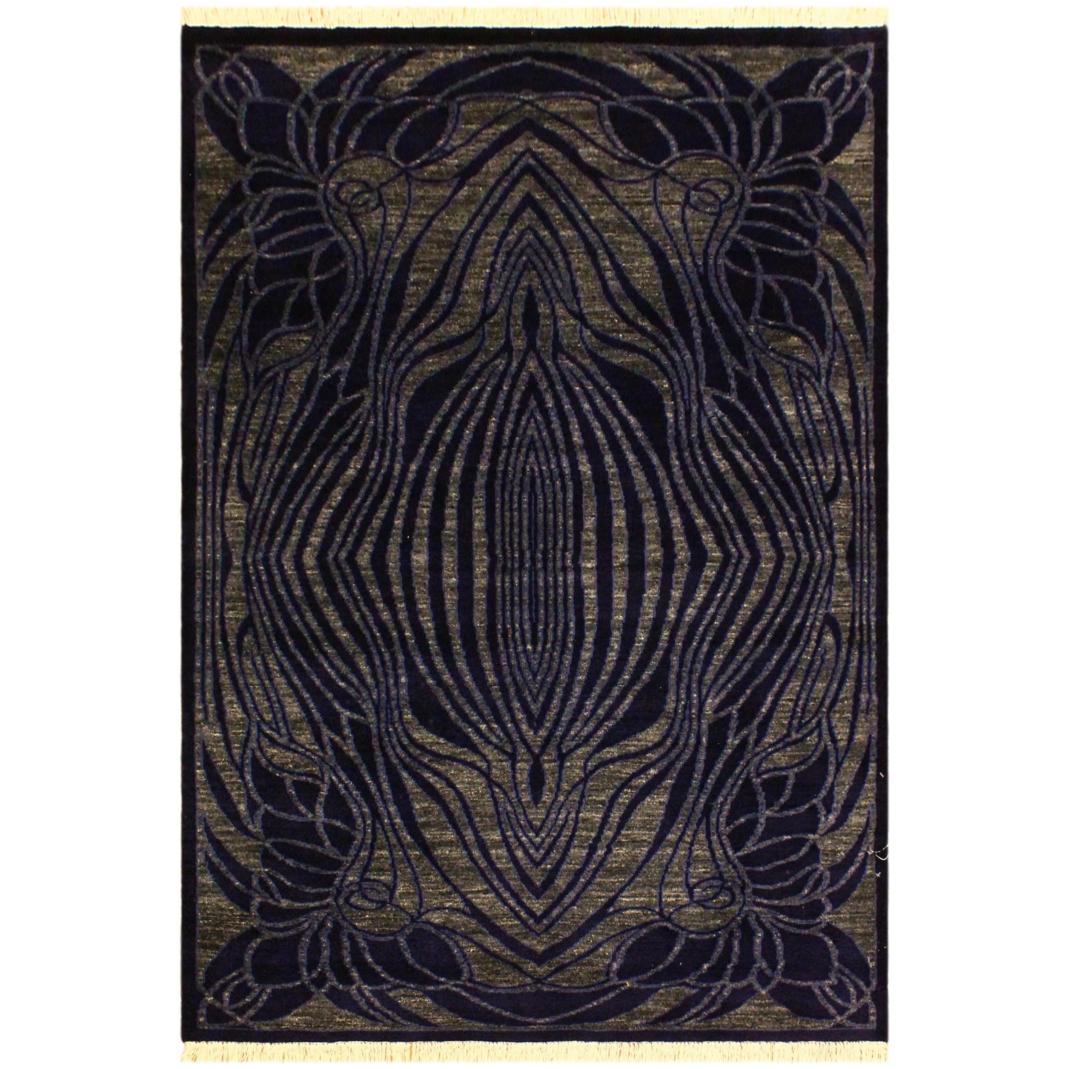 Kafkaz Peshawar Gene Rust Rust Wool Rug 54 X 67 4 Ft. X 6 Ft.