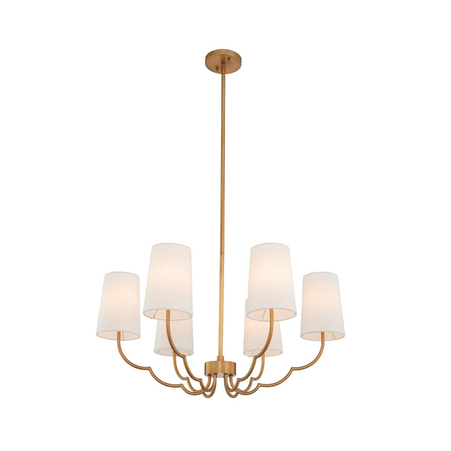 Kalco Sophia 6 Light Chandelier