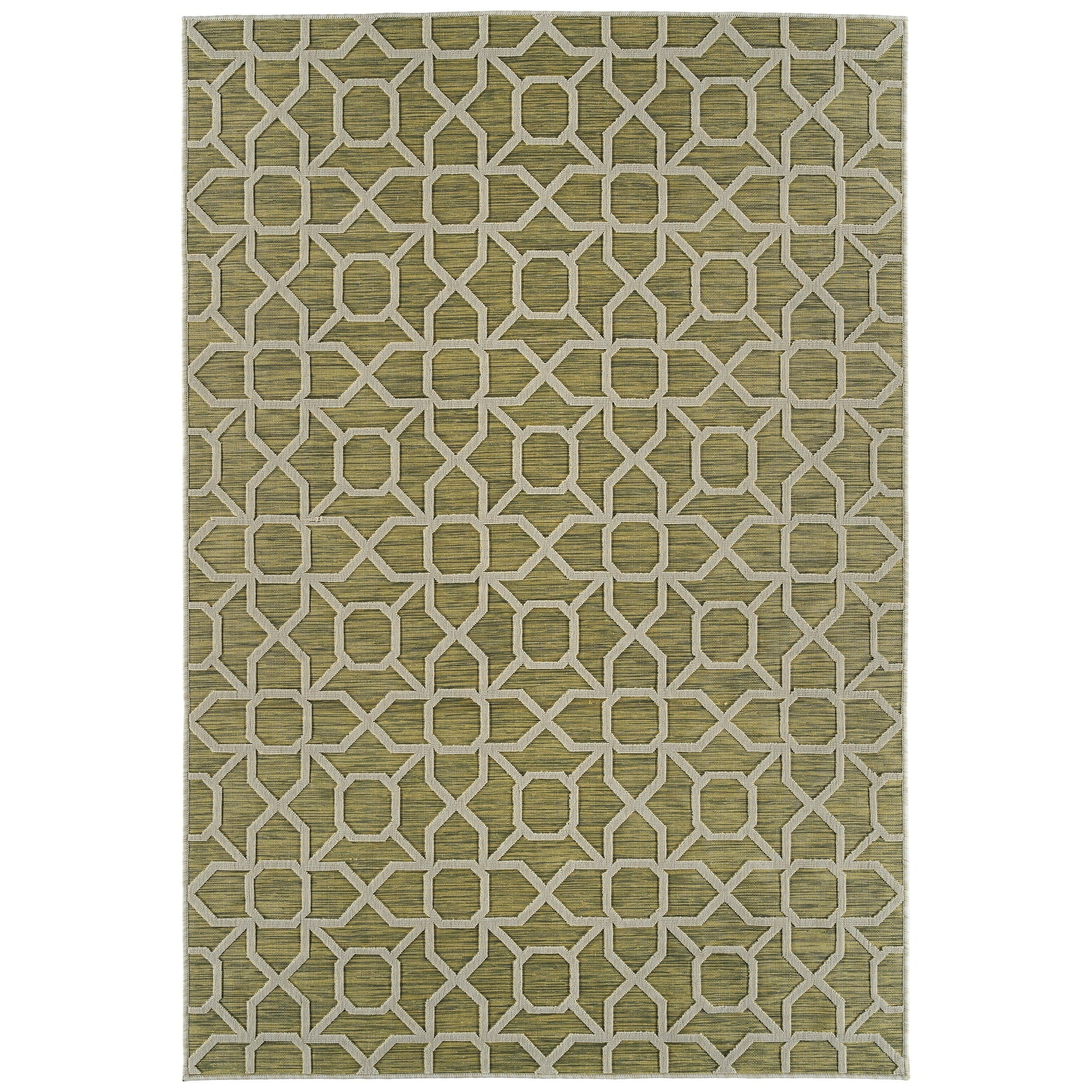 Kaleen Cove Collection Indoor Outdoor Polypropylene Area Rug