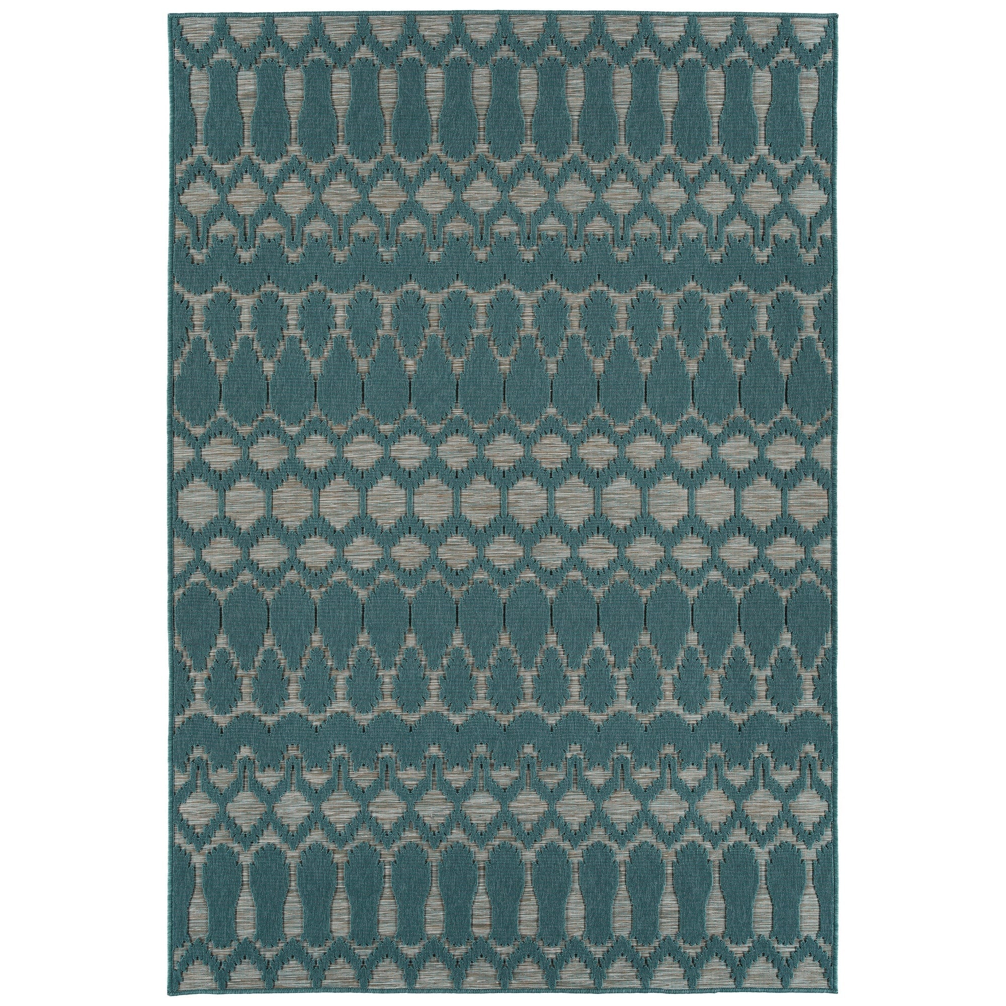Kaleen Cove Collection Indoor Outdoor Polypropylene Area Rug