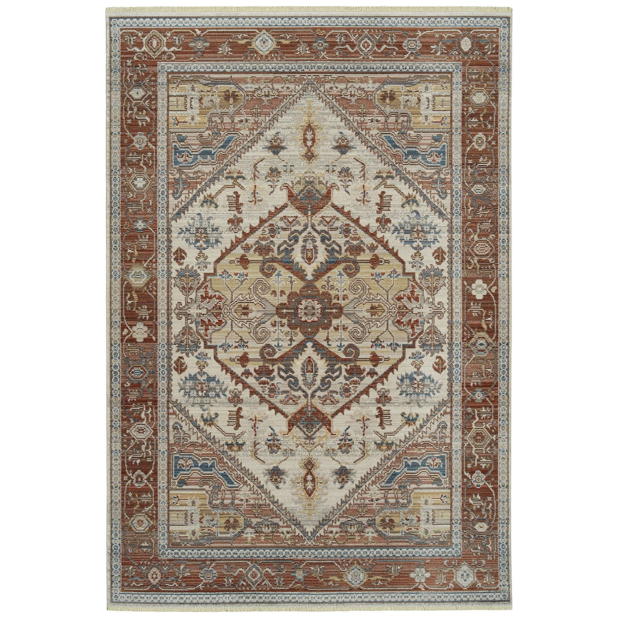 Kaleen Rila Collection Indoor Polyester Area Rug