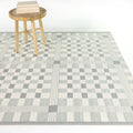 Kalevi Scandinavian Grid Indoor Outdoor Area Rug