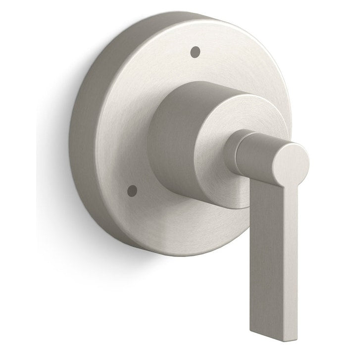 Kallista P24483 Lv One Lever Handle Diverter Valve Trim Less Rough In Nickel Silver