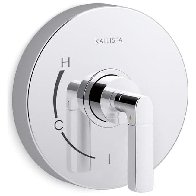 Kallista P23332 Lv One Nazare Thermostatic Pressure Balance Valve Trim