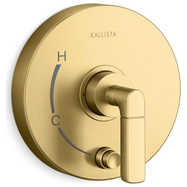 Kallista P23333 Lv One Nazare Thermostatic Valve Trim Only With