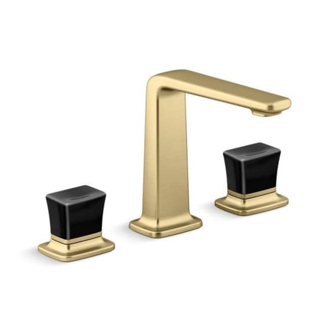 Kallista P29383 Cb Per Se Widespread Bathroom Faucet With Black