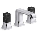 Kallista P33163 Nm Bezel 1.2 Gpm Widespread Bathroom Faucet With Nero