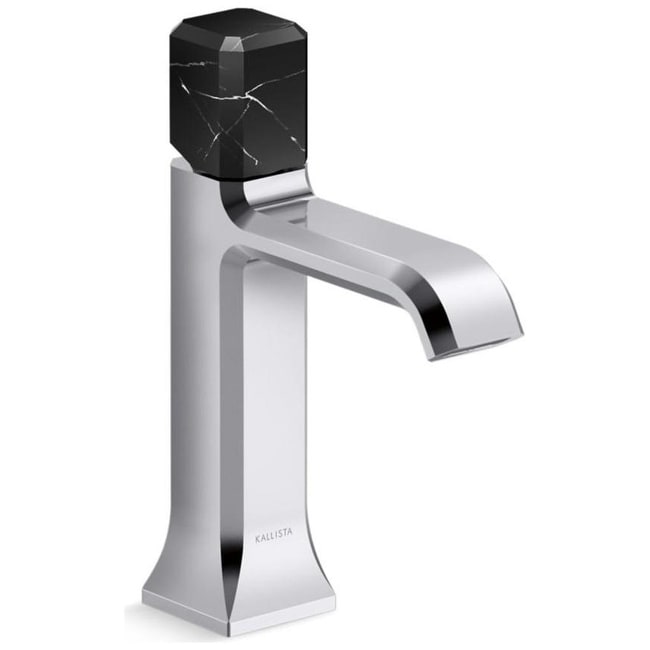 Kallista P33165 Nm Bezel 1.2 Gpm Single Hole Bathroom Faucet With Nero