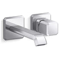 Kallista P33166 00 Bezel 1.2 Gpm Wall Mounted Widespread Bathroom