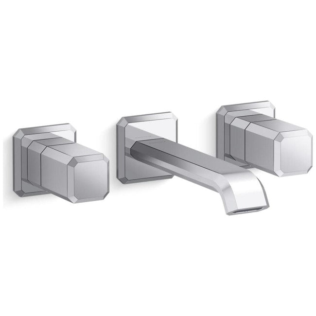 Kallista P33168 00 Bezel 1.2 Gpm Wall Mounted Widespread Bathroom