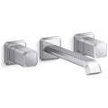 Kallista P33169 00 Bezel 1.2 Gpm Wall Mounted Widespread Bathroom