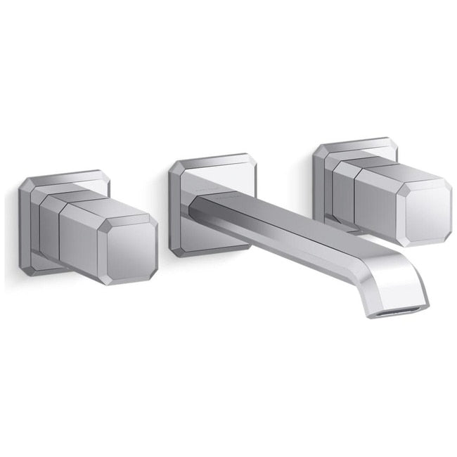 Kallista P33169 00 Bezel 1.2 Gpm Wall Mounted Widespread Bathroom