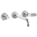 Kallista P33354 Lv Aileron 1.2 Gpm Wall Mounted Widespread Bathroom
