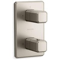 Kallista P33364 00 Bezel Three Function Thermostatic Valve Trim Only