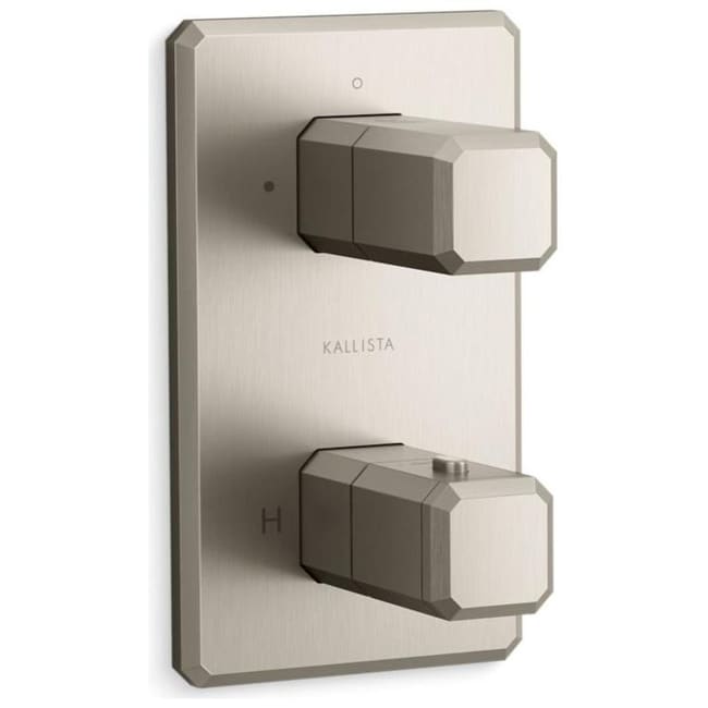 Kallista P33364 00 Bezel Three Function Thermostatic Valve Trim Only