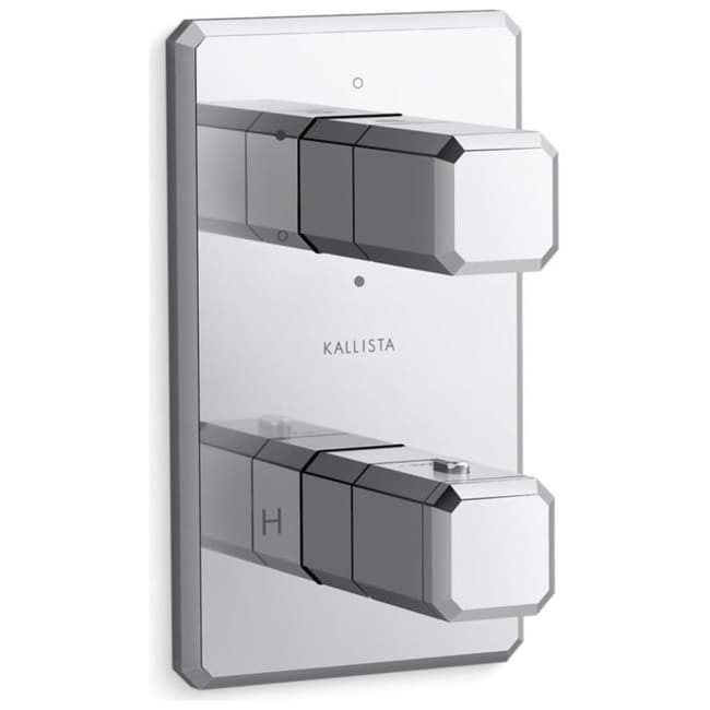 Kallista P33365 00 Bezel Three Function Thermostatic Valve Trim Only
