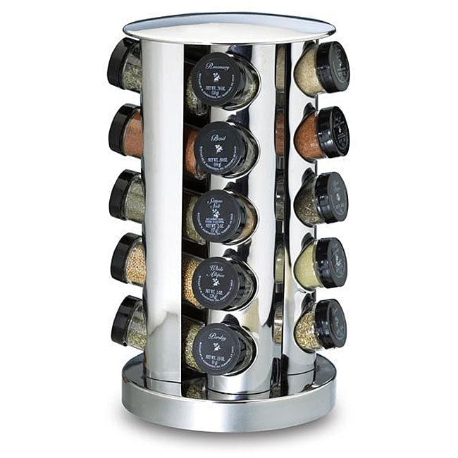 Kamenstein 20 Jar Revolving Spice Rack