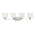 Kane 4 Light Bathroom Vanity Light In Satin Nickel