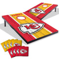Kansas City Chiefs Nfl Compact 2X3 Tailgate Cornhole Board Set