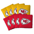 Kansas City Chiefs Nfl Dual Sided Pro Stop Slide Cornhole Bags