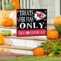 Kansas City Chiefs Yard Sign Halloween Treats For Fans