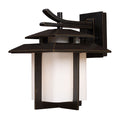 Kanso 13 High 1 Light Outdoor Sconce Aged Bronze 13 Inch Tall