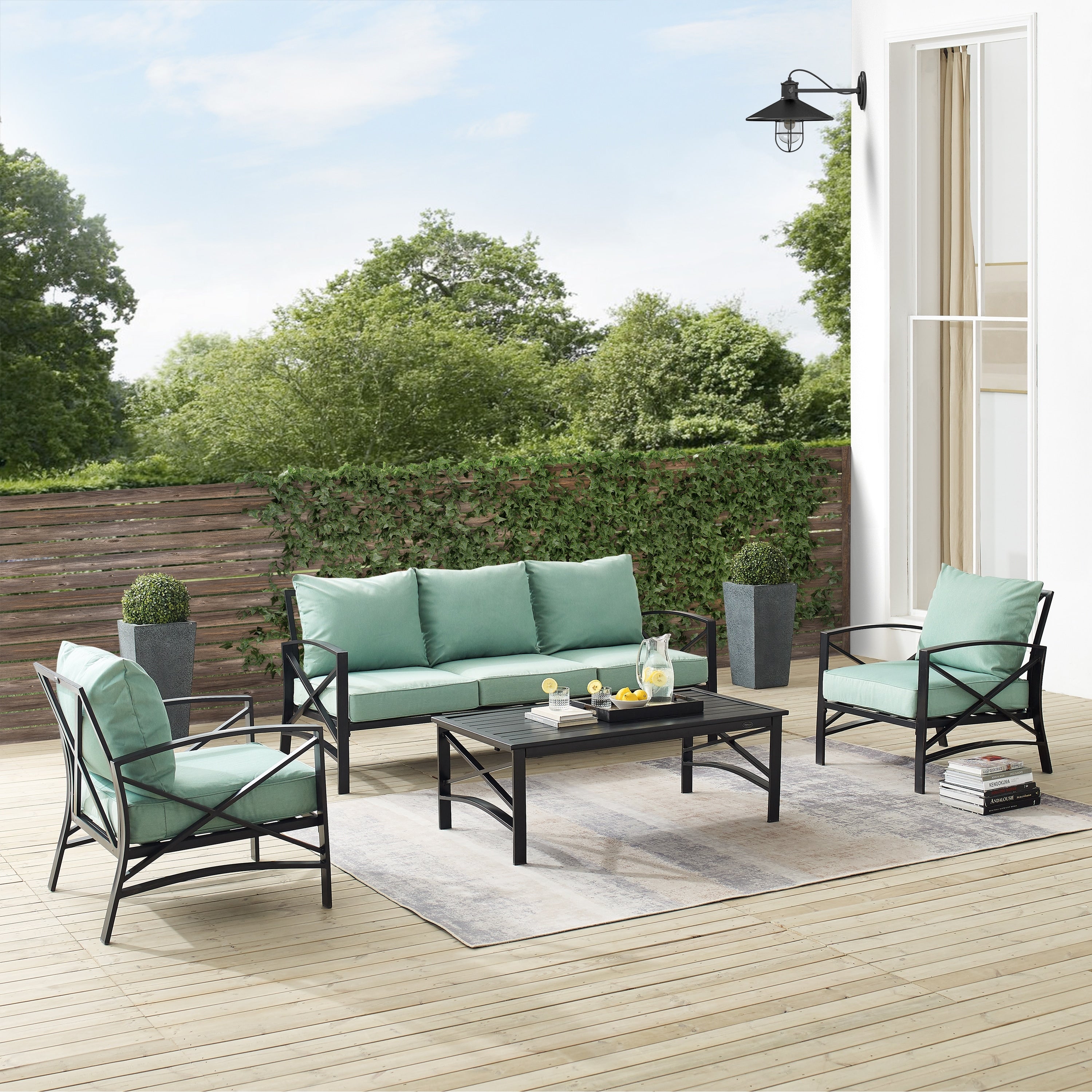 Kaplan 4Pc Outdoor Sofa Set