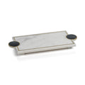 Karmello Stone Marble Footed Tray
