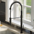 Karran Bluffton Single Handle Pull Down Sprayer Kitchen Faucet
