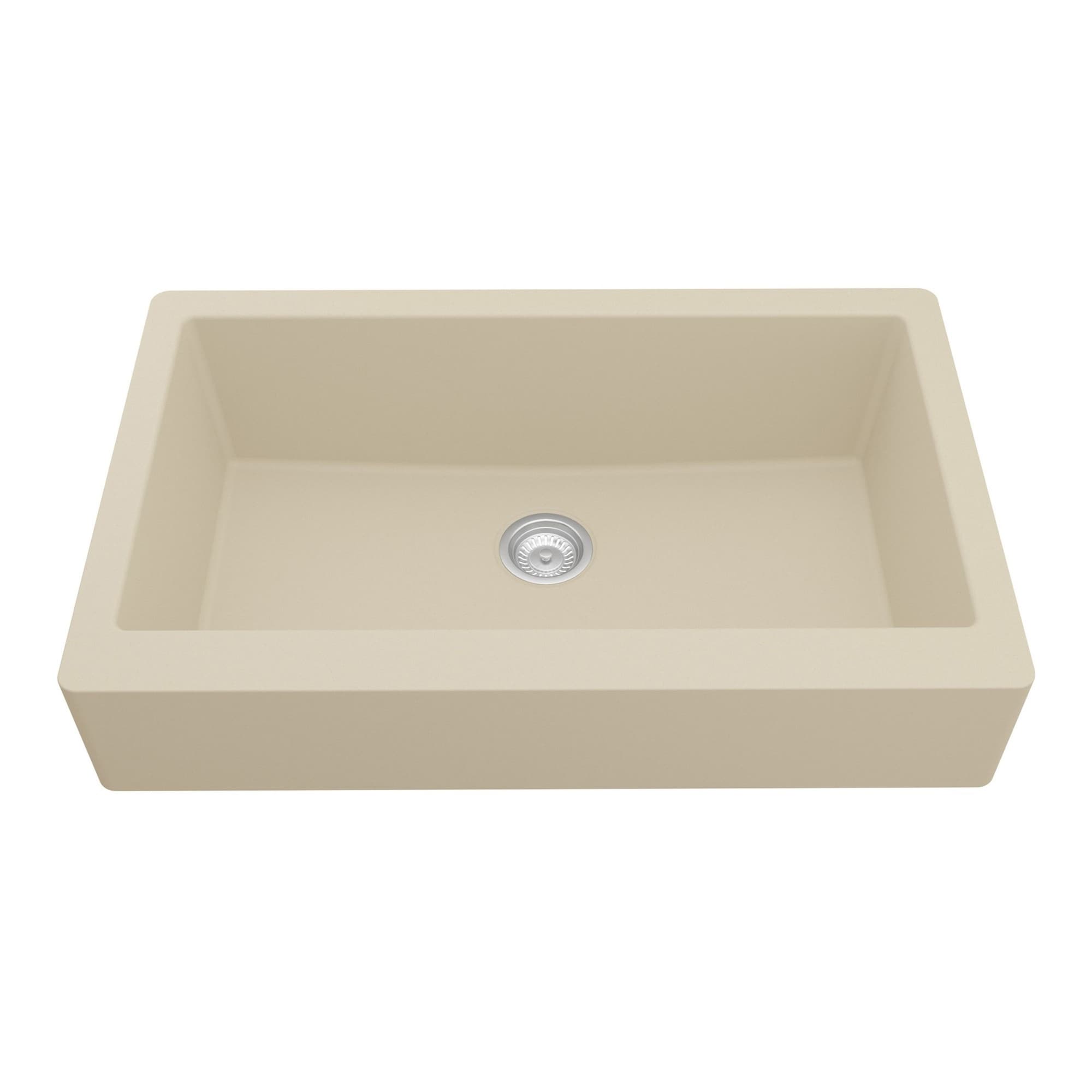 Karran Retrofit Apron Quartz Single Bowl Kitchen Sink