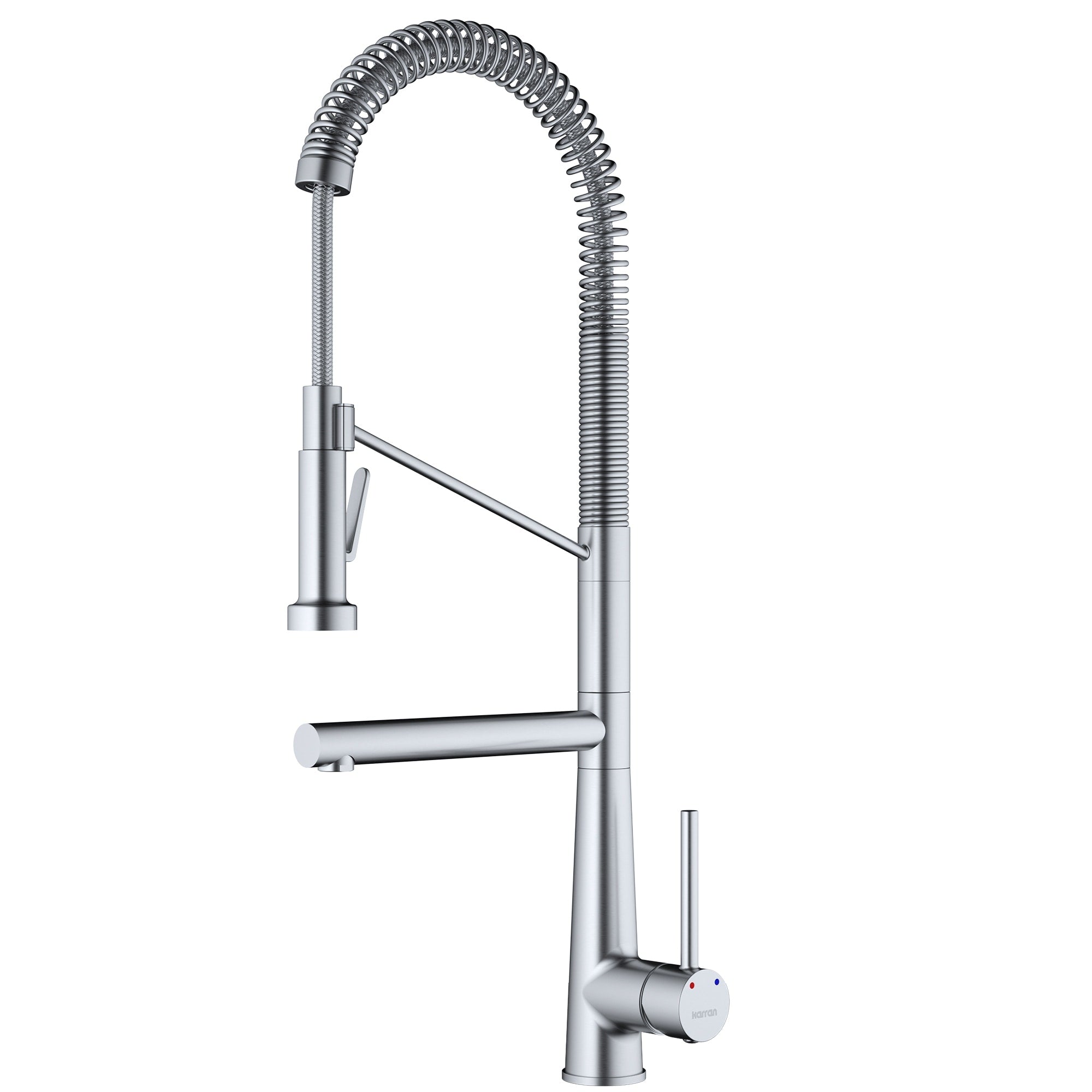 Karran Tumba Single Handle Pull Down Sprayer Kitchen Faucet