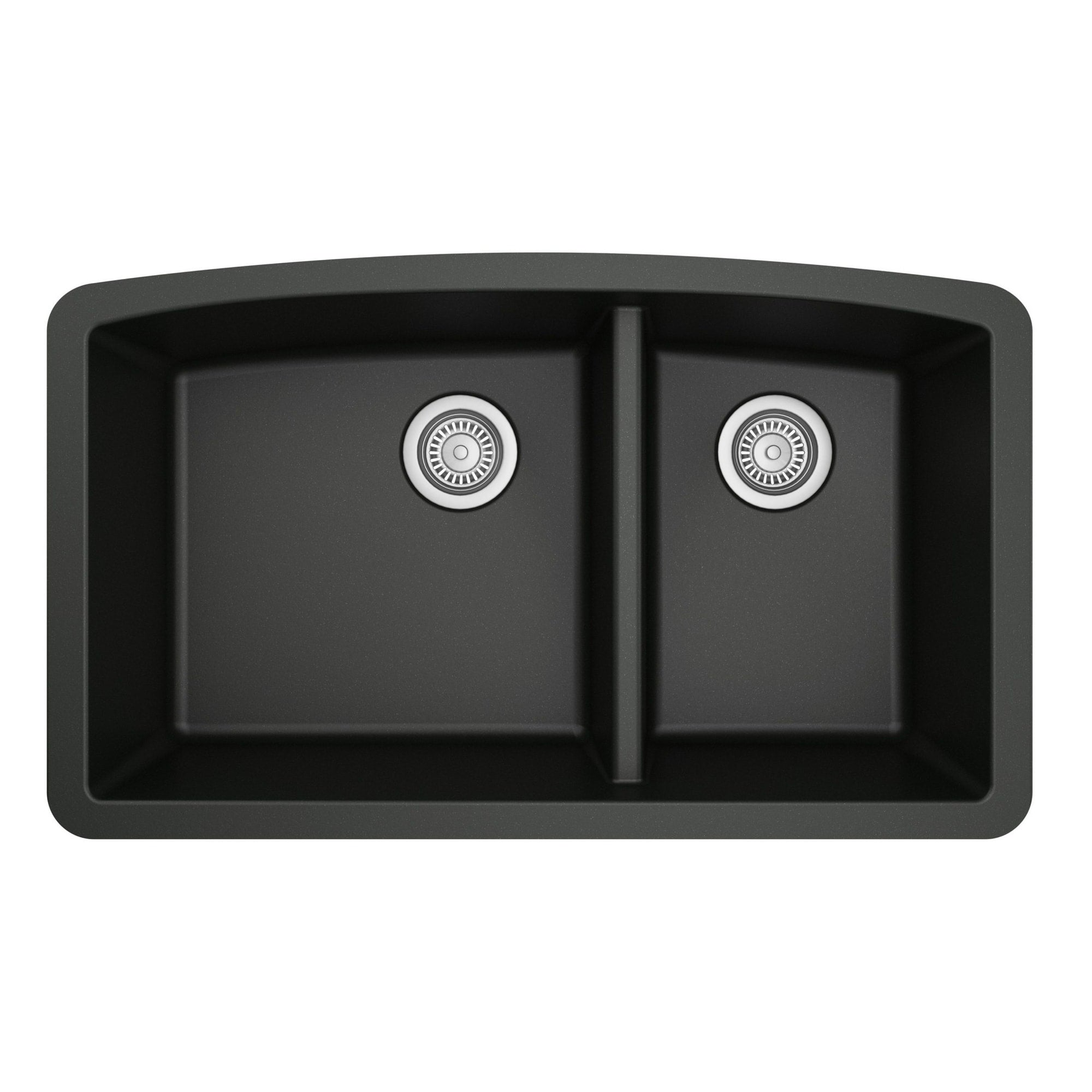Karran Undermount Quartz Double Bowl Kitchen Sink