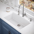 Karran Undermount Quartz Double Bowl Kitchen Sink