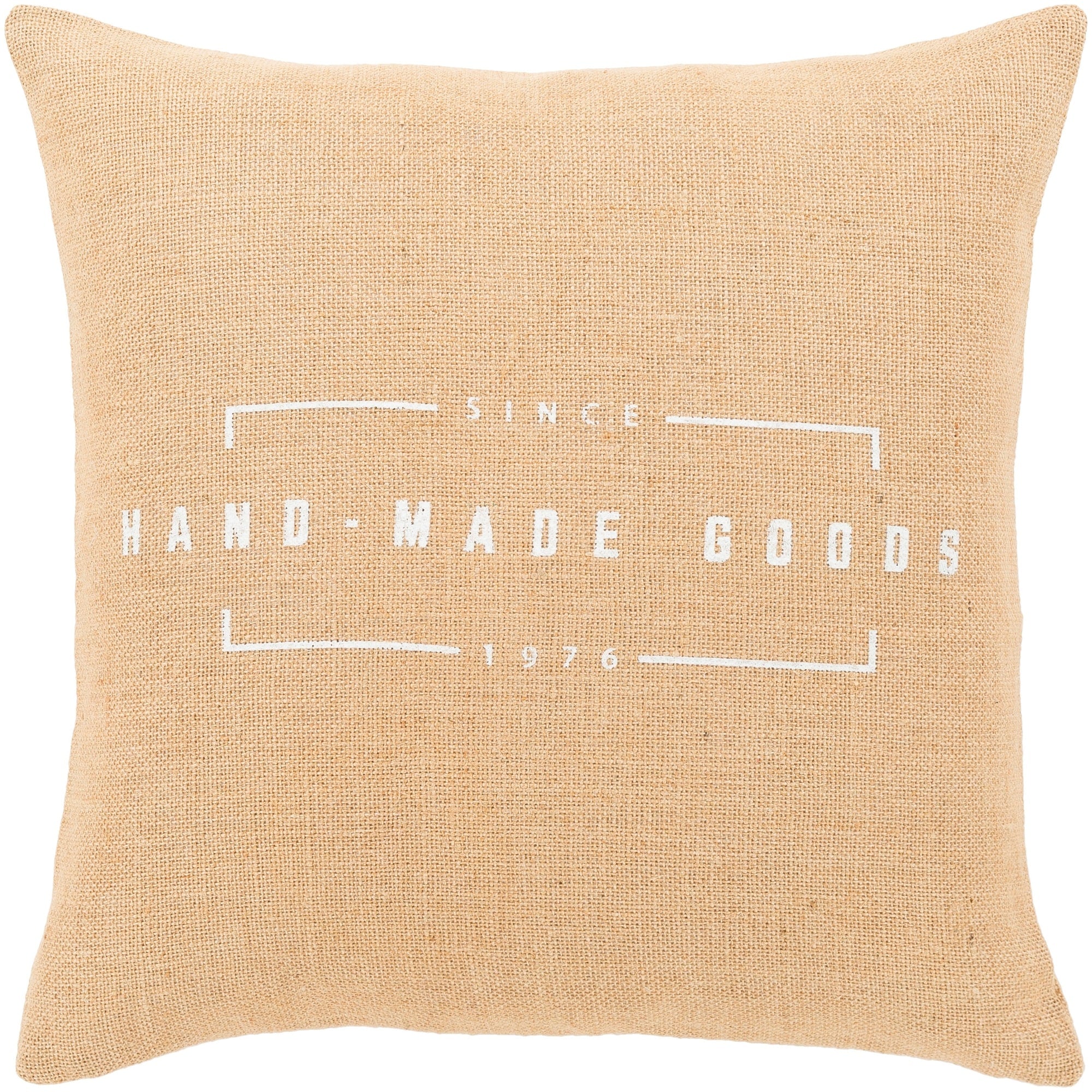 Karson Wheat Modern Farmhouse Poly Fill Throw Pillow 20 X 20