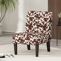 The Gray Barn Echo Park Quintero Cowhide Print Fabric Dining Chair