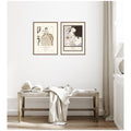Kate And Laurel Arly 1921 Jacovleff Janesich 1920 Edouard Halouze 2 Piece Framed Canvas Art Set By Nostalgia Prints