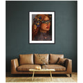 Kate And Laurel Autumn By Charlotte Brindley Framed Wall Art Print