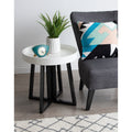 Kate And Laurel Avery Round Wood Side Table 20X20X21