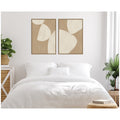 Kate And Laurel Balance 01 02 2 Piece Framed Canvas Wall Art Set By Gabrielly Guedes