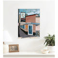 Kate And Laurel Bear Hug By Krista V. Allenstein Framed Canvas Wall Art Print