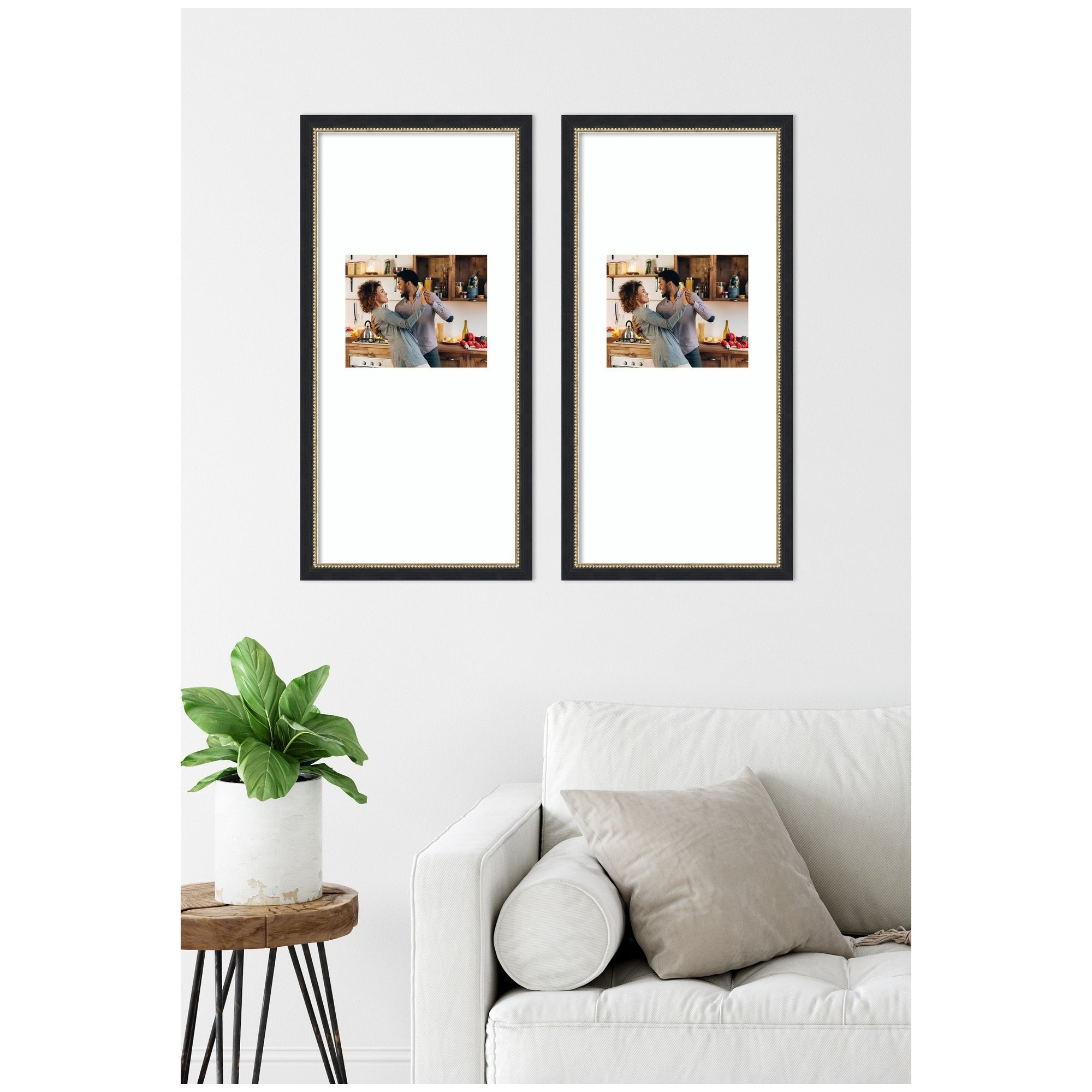 Kate And Laurel Belmont Black Photo Frame Set