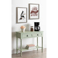 Kate And Laurel Blake Fox Orange Coffee Cup Framed Printed Glass