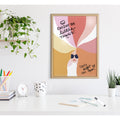 Kate And Laurel Blake Rainbow Framed Printed Glass By Dominique Vari 18X24