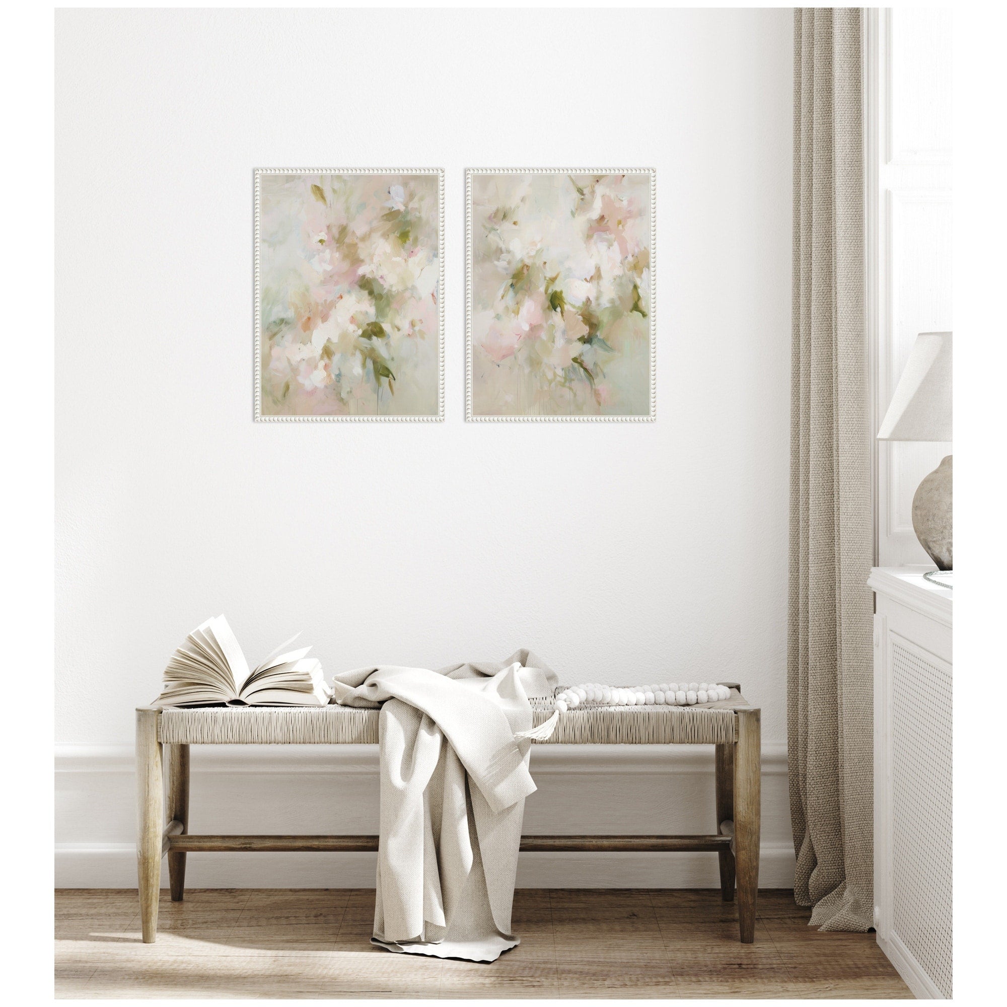 Kate And Laurel Bloom No. 1 No. 2 2 Piece Framed Canvas Wall Art Set By Amy Lighthall