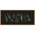 Kate And Laurel Botanical Leaf Study Panel By Stephanie Klatt Framed Wall Art Print