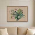 Kate And Laurel Bouquet A La Fleur Jaune By Raoul Dufy By Nostalgia Prints Framed Canvas Wall Art Print
