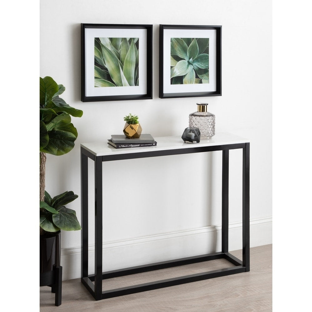 Kate And Laurel Calter Leaves Framed Print Art Set By Amy Peterson Black