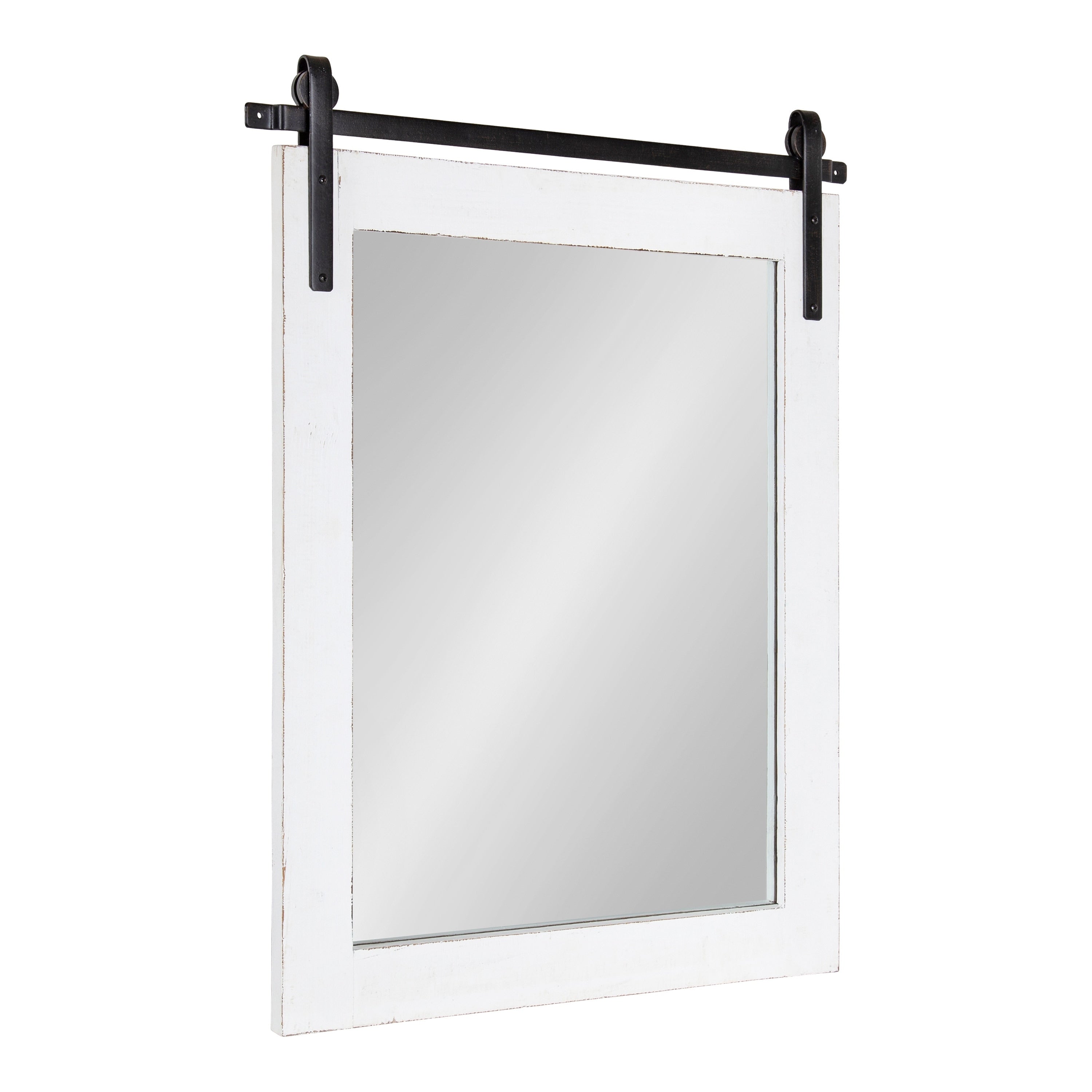 Kate And Laurel Cates Rustic Wall Mirror 22X.75X30