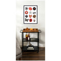 Kate And Laurel Cool Girl Collage By Megan Ryan Framed Canvas Wall Art Print
